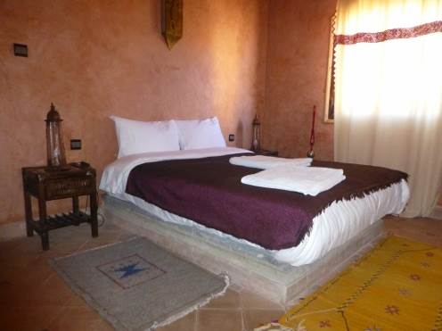 kasbah la cigogne Hotel ouarzazate Riad ouarzazate : Exemple de chambre